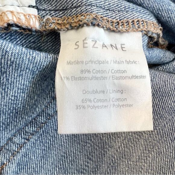 Sezane Straight Leg High Rise Jeans Size 28 - Picture 8 of 10